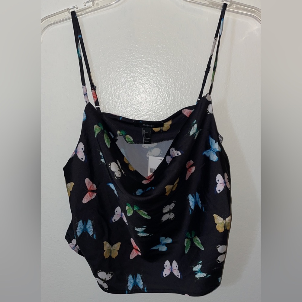 Forever 21 butterfly tank
